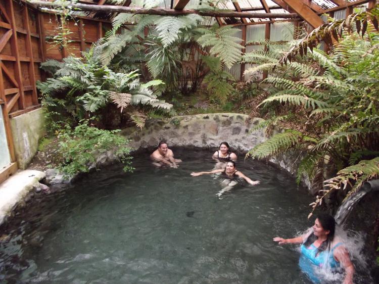 Termas de Liucura en Pucon, Araucania