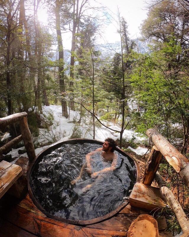 Termas Cañón del Blanco en Curacautin, Araucania