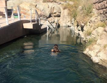 Termas de Macaya en Pozo Almonte, Tarapaca