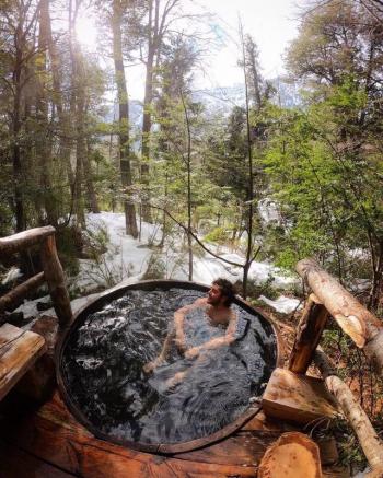 Termas Cañón del Blanco en Curacautin, Araucania